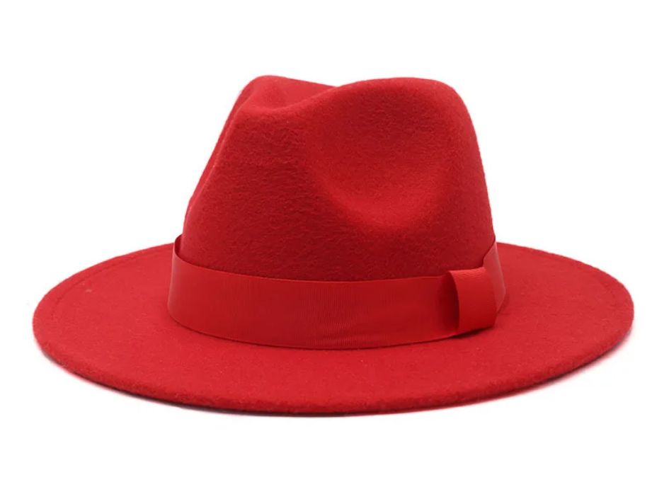 Red Bottom Fedora (SIZE LARGE)