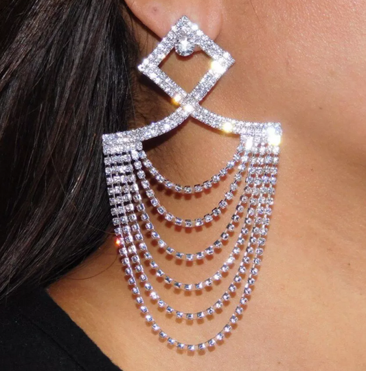 Regal Diamond Earrings