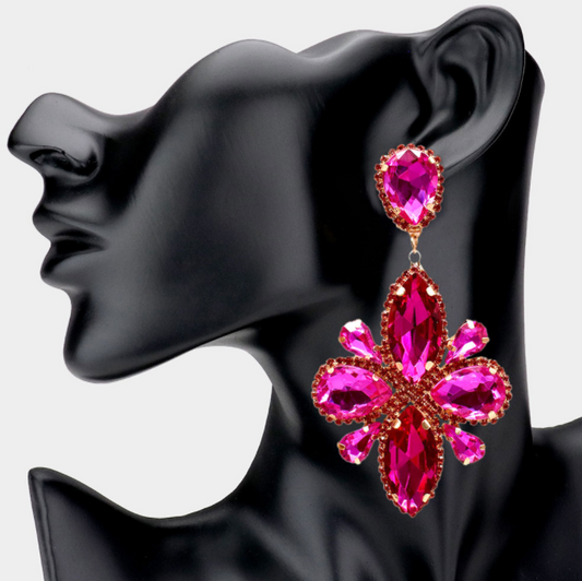 Expressive Evening Earrings