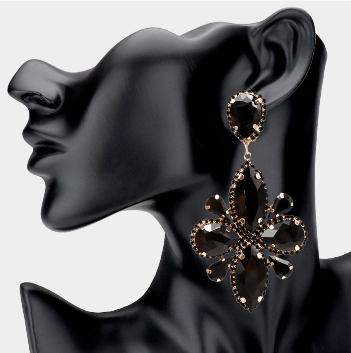 Expressive Evening Earrings