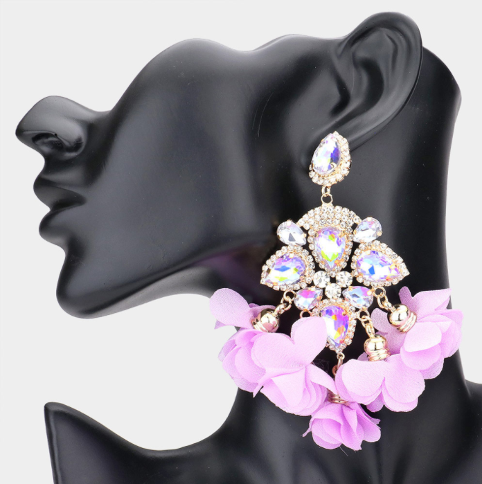 Bouquet Evening Earrings