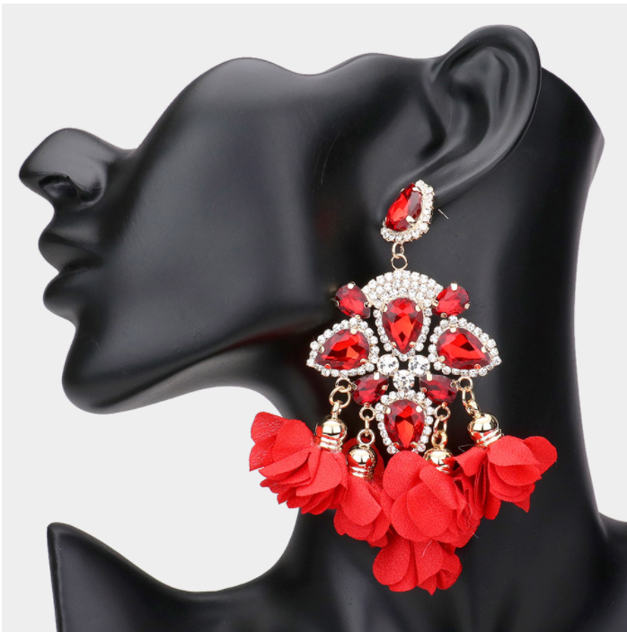 Bouquet Evening Earrings