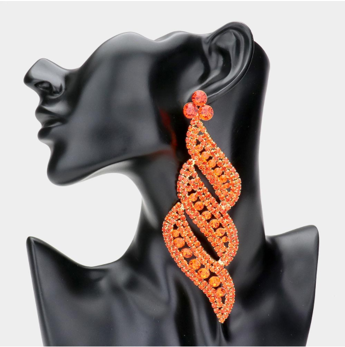 Forceful Evening Earrings