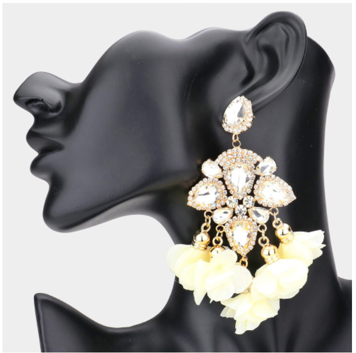 Bouquet Evening Earrings