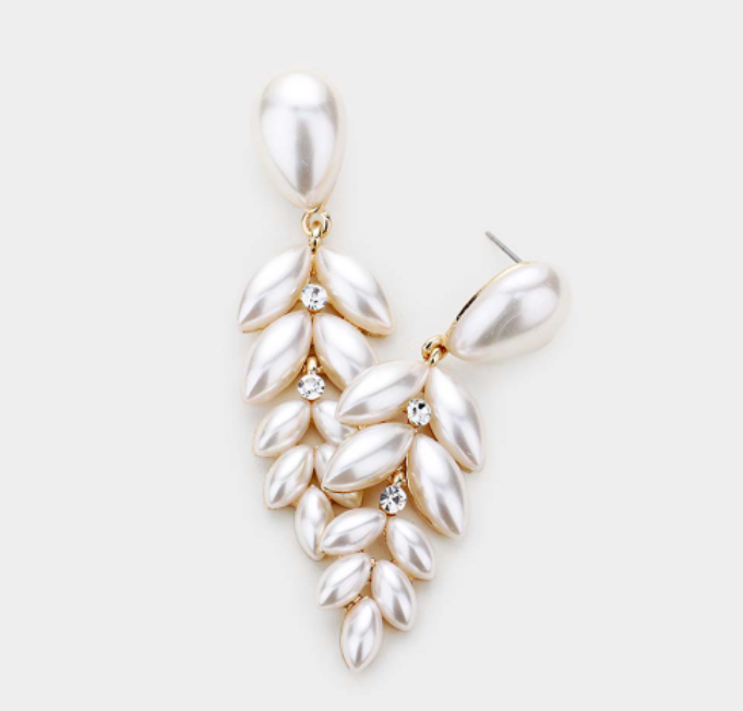 Ultra-Pearl Evening Earrings