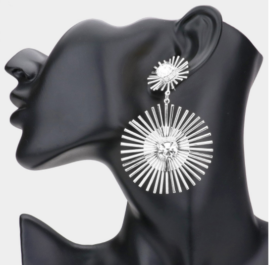 Sunburst Casual Earrings