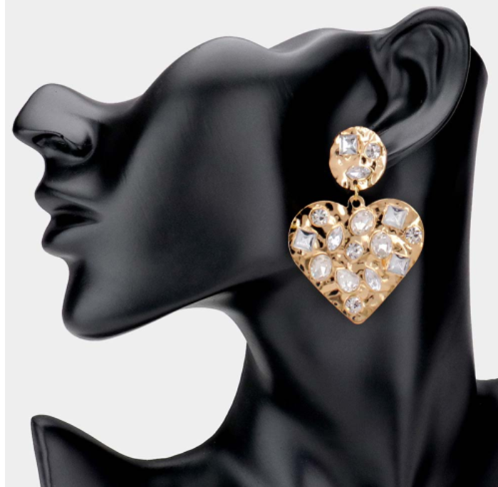 Heartful Diamond Earrings