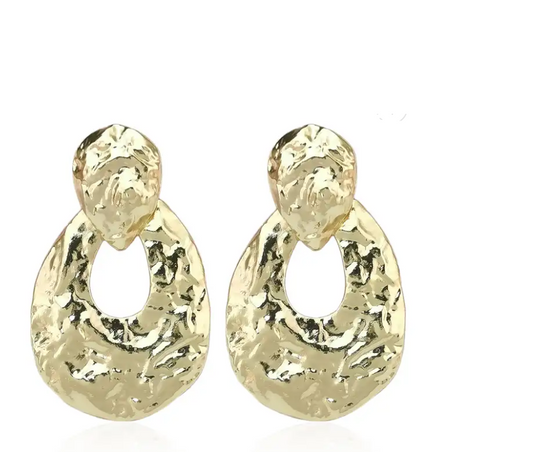 Oval Drop Casual Earrings